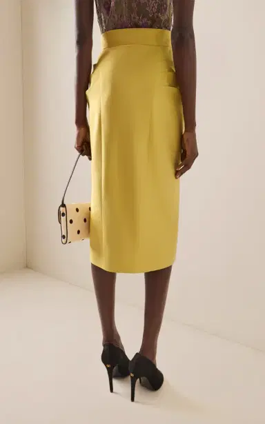 Valentino Garavani Blouse Silk Midi Skirt | Thumbnail 4 Valentino Garavani Blouse Silk Midi Skirt | Thumbnail 4