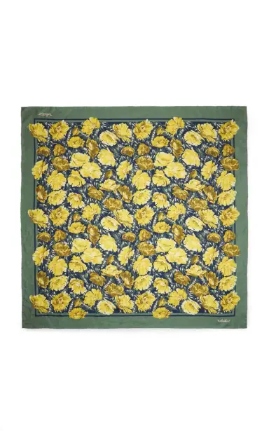 Valentino Garavani Printed Silk Scarf | Thumbnail 4 Valentino Garavani Printed Silk Scarf | Thumbnail 4