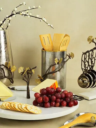 Michael Aram Butterfly Ginkgo Utensil Holder | Thumbnail 2 Michael Aram Butterfly Ginkgo Utensil Holder | Thumbnail 2