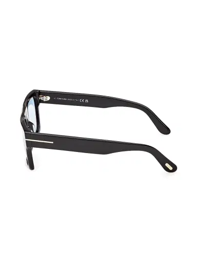 TOM FORD Women's Cyrus 53MM Rectangular Sunglasses - Black Blue | Thumbnail 3 TOM FORD Women's Cyrus 53MM Rectangular Sunglasses - Black Blue | Thumbnail 3