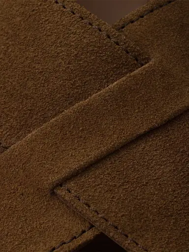 Prada Women's Suede Sandals - Brown | Thumbnail 4 Prada Women's Suede Sandals - Brown | Thumbnail 4