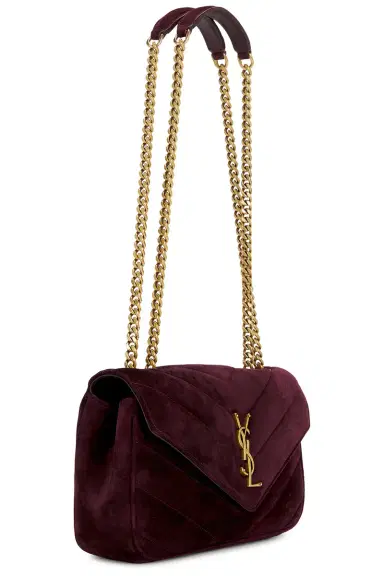 Saint Laurent Loulou Suede Bag | Thumbnail 4 Saint Laurent Loulou Suede Bag | Thumbnail 4
