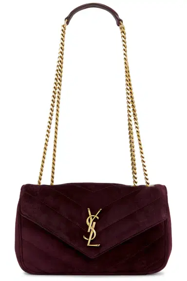 Saint Laurent Loulou Suede Bag | Thumbnail 1 Saint Laurent Loulou Suede Bag | Thumbnail 1