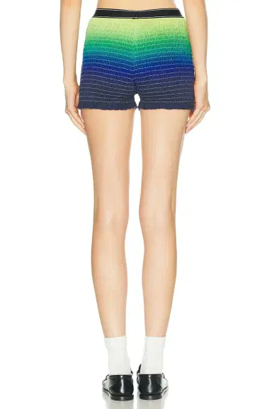 Casablanca Gradient Shirred Shorts | Thumbnail 4 Casablanca Gradient Shirred Shorts | Thumbnail 4