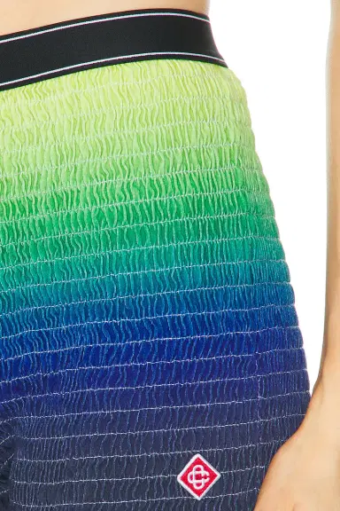 Casablanca Gradient Shirred Shorts | Thumbnail 6 Casablanca Gradient Shirred Shorts | Thumbnail 6