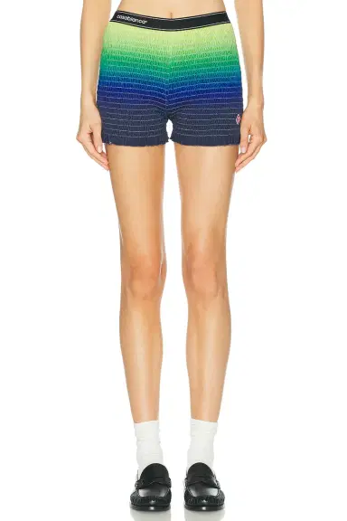 Casablanca Gradient Shirred Shorts | Thumbnail 1 Casablanca Gradient Shirred Shorts | Thumbnail 1