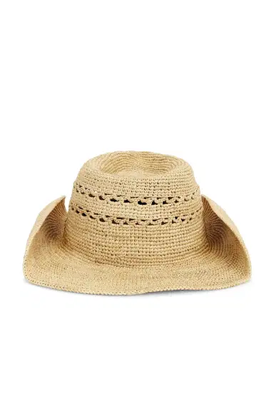 Helen Kaminski Gwen Raffia Fedora Hat | Thumbnail 3 Helen Kaminski Gwen Raffia Fedora Hat | Thumbnail 3