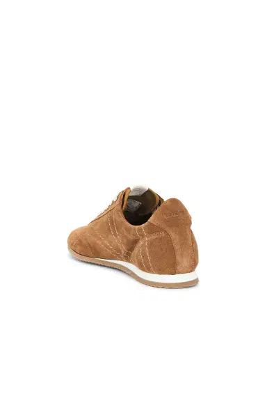 Toteme Flex Suede Sneaker | Thumbnail 3 Toteme Flex Suede Sneaker | Thumbnail 3