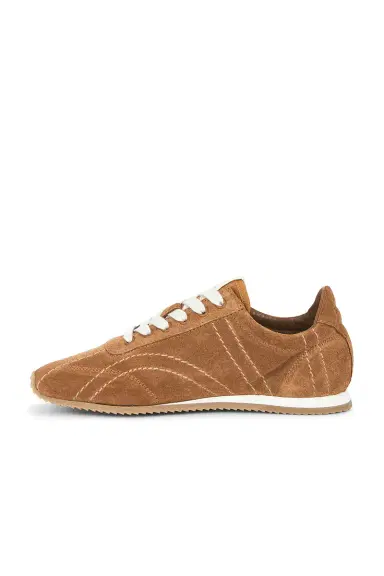 Toteme Flex Suede Sneaker | Thumbnail 5 Toteme Flex Suede Sneaker | Thumbnail 5