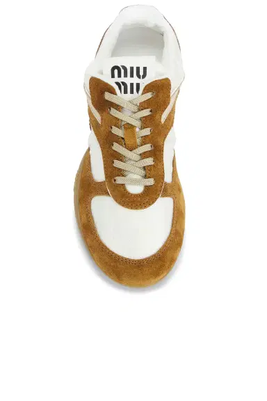 Miu Miu Gymnasium Nylon Tech Sneaker | Thumbnail 4 Miu Miu Gymnasium Nylon Tech Sneaker | Thumbnail 4