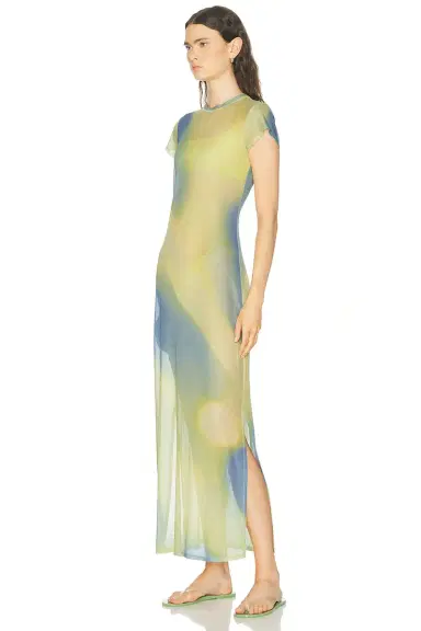 SIMKHAI Fia Midi Dress | Thumbnail 3 SIMKHAI Fia Midi Dress | Thumbnail 3