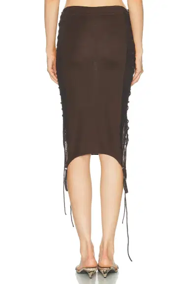 Jade Cropper Side Tie Midi Skirt | Thumbnail 4 Jade Cropper Side Tie Midi Skirt | Thumbnail 4