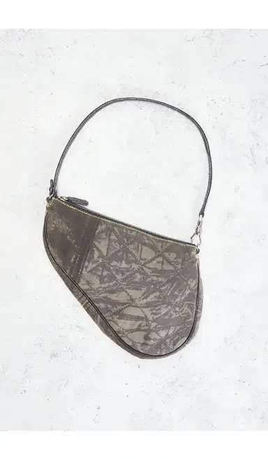 Dior Vintage Denim Saddle Bag | Thumbnail 2 Dior Vintage Denim Saddle Bag | Thumbnail 2