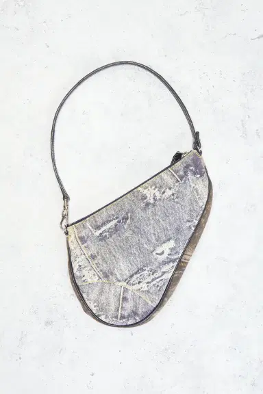 Dior Vintage Denim Saddle Bag | Thumbnail 5 Dior Vintage Denim Saddle Bag | Thumbnail 5