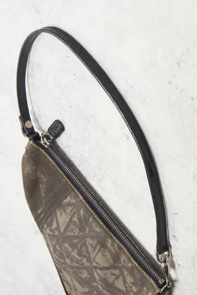 Dior Vintage Denim Saddle Bag | Thumbnail 10 Dior Vintage Denim Saddle Bag | Thumbnail 10