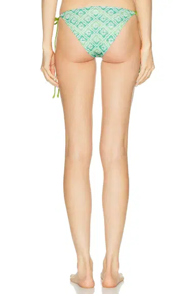 Casablanca Wavy Monogram String Bikini Bottom | Thumbnail 3 Casablanca Wavy Monogram String Bikini Bottom | Thumbnail 3