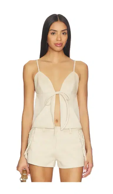 SNDYS Wes Faux Suede Top | Thumbnail 1 SNDYS Wes Faux Suede Top | Thumbnail 1