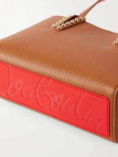 Christian Louboutin Cabata Mini Spiked Textured-leather Tote | Thumbnail 5 Christian Louboutin Cabata Mini Spiked Textured-leather Tote | Thumbnail 5