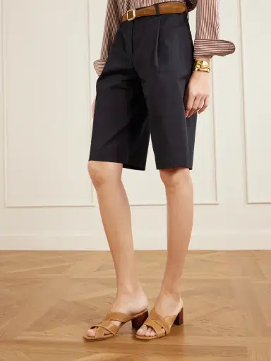 Tod's Suede And Leather Mules | Thumbnail 2 Tod's Suede And Leather Mules | Thumbnail 2
