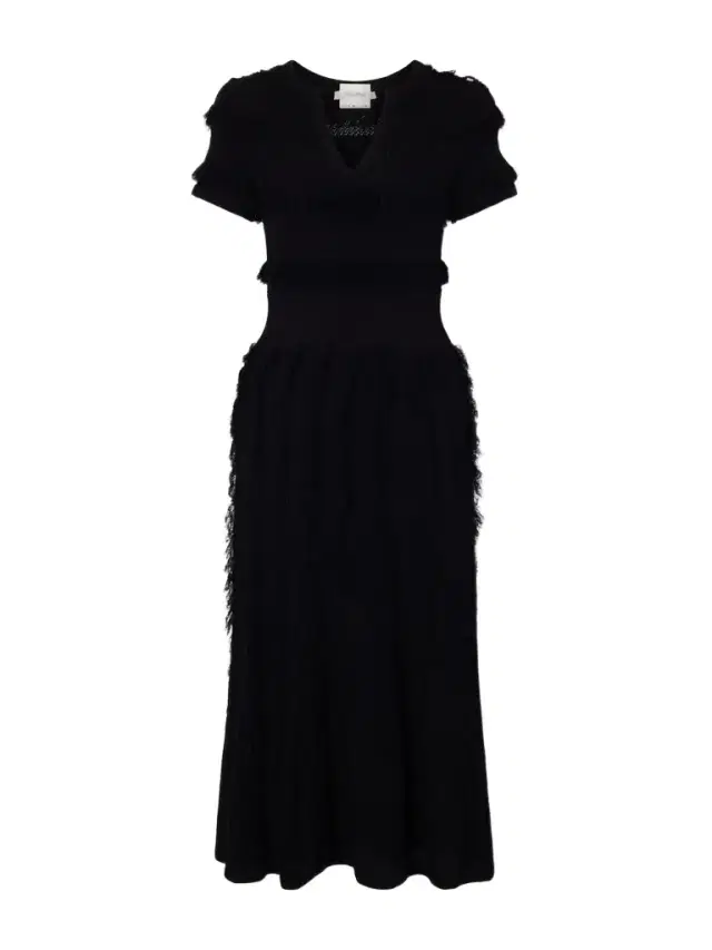 Grazia Fringed Knitted Midi Dress Grazia Fringed Knitted Midi Dress