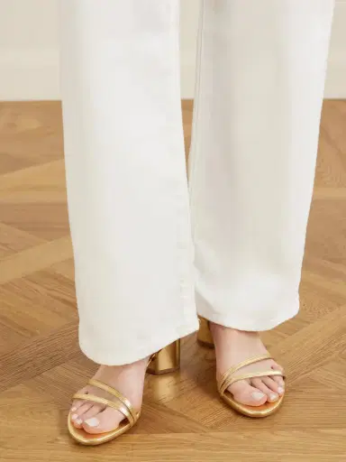 aeyde Mirella Metallic-leather Sandals | Thumbnail 2 aeyde Mirella Metallic-leather Sandals | Thumbnail 2