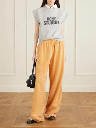Acne Studios Cotton Logo-printed Sweatpants | Thumbnail 2 Acne Studios Cotton Logo-printed Sweatpants | Thumbnail 2