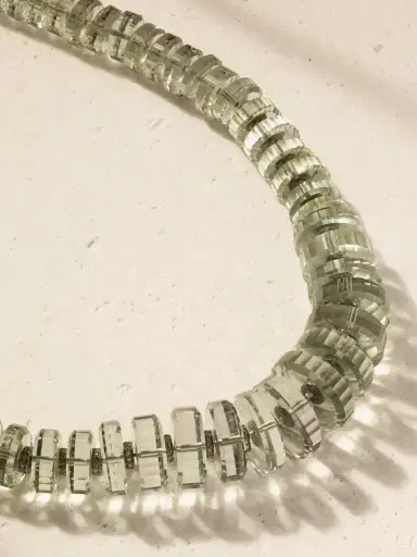 Ileana Makri Aura 18-karat White Gold, Sterling Silver, Amethyst And Diamond Necklace | Thumbnail 4 Ileana Makri Aura 18-karat White Gold, Sterling Silver, Amethyst And Diamond Necklace | Thumbnail 4