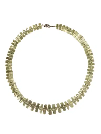Ileana Makri Aura 18-karat White Gold, Sterling Silver, Amethyst And Diamond Necklace | Thumbnail 1 Ileana Makri Aura 18-karat White Gold, Sterling Silver, Amethyst And Diamond Necklace | Thumbnail 1