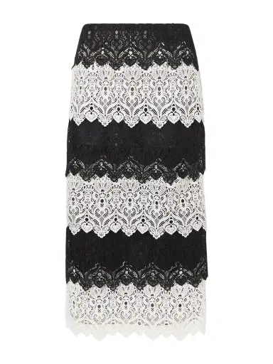 Carolina Herrera Lace Midi Skirt | Thumbnail 1 Carolina Herrera Lace Midi Skirt | Thumbnail 1