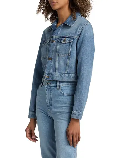 Frame Women's The Off Duty Classic Jacket - Essence - Size Large | Thumbnail 4 Frame Women's The Off Duty Classic Jacket - Essence - Size Large | Thumbnail 4