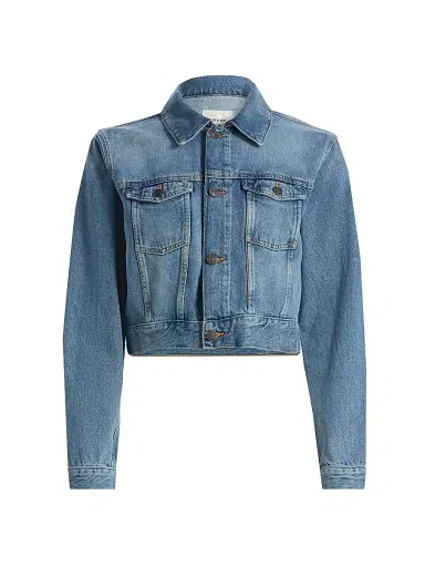 Frame Women's The Off Duty Classic Jacket - Essence - Size Large | Thumbnail 1 Frame Women's The Off Duty Classic Jacket - Essence - Size Large | Thumbnail 1
