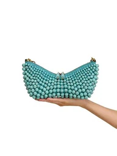 Cult Gaia Women's Mercier Beaded Shoulder Bag | Thumbnail 4 Cult Gaia Women's Mercier Beaded Shoulder Bag | Thumbnail 4