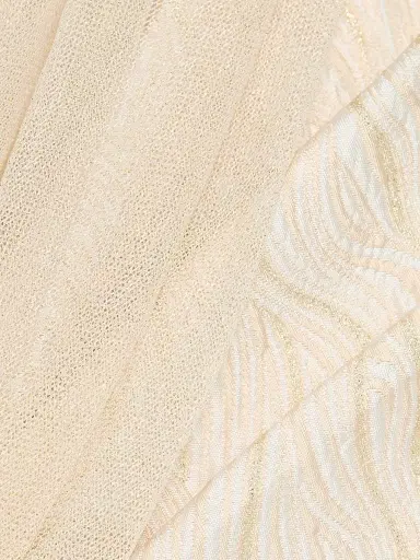 Theia Women's Zara Draped Shawl Column Dress - Champagne | Thumbnail 7 Theia Women's Zara Draped Shawl Column Dress - Champagne | Thumbnail 7