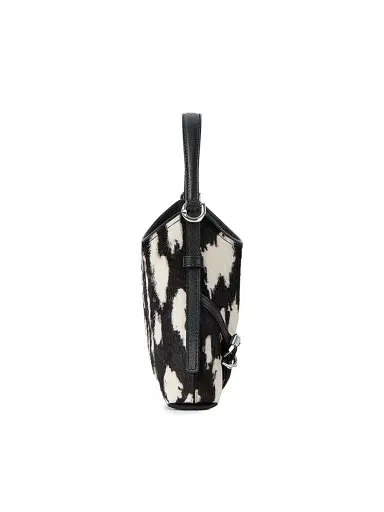 Givenchy Women's Nano Voyou Top Handle Bag in Pony Effect Leather - Black | Thumbnail 2 Givenchy Women's Nano Voyou Top Handle Bag in Pony Effect Leather - Black | Thumbnail 2