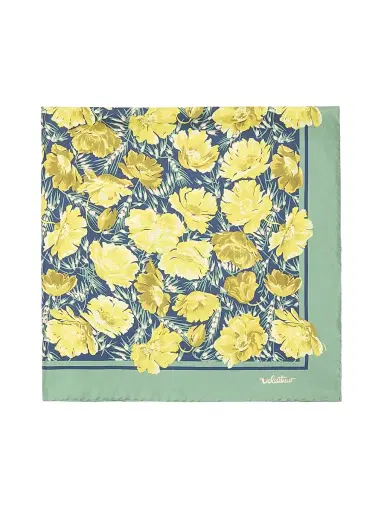 Valentino Garavani Women's Apres L'hiver Poppies Silk Scarf | Thumbnail 1 Valentino Garavani Women's Apres L'hiver Poppies Silk Scarf | Thumbnail 1