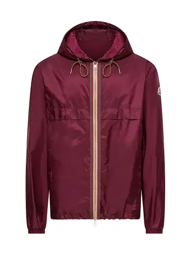 Moncler Men's Nidge Jacket - Burgundy | Thumbnail 1 Moncler Men's Nidge Jacket - Burgundy | Thumbnail 1