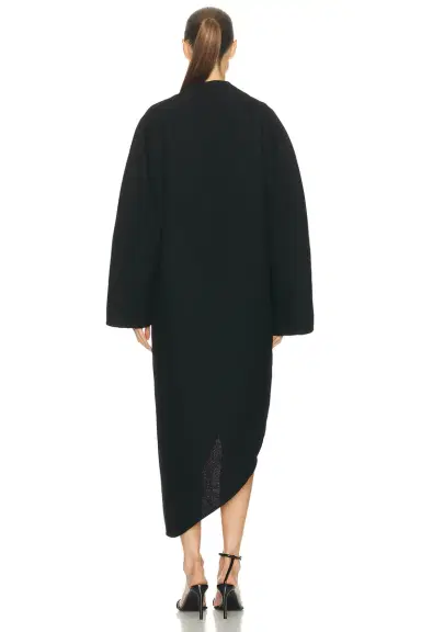 ALAÏA Long Wrap Dress | Thumbnail 5 ALAÏA Long Wrap Dress | Thumbnail 5