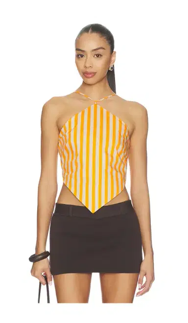 SIMONMILLER Kit Poplin Tie Top | Thumbnail 1 SIMONMILLER Kit Poplin Tie Top | Thumbnail 1