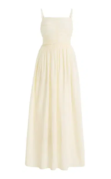 Moré Noir Claire Cotton-Silk Voile Dress | Thumbnail 1 Moré Noir Claire Cotton-Silk Voile Dress | Thumbnail 1