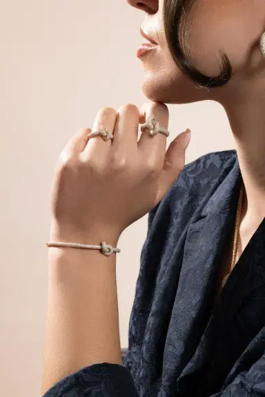 Engelbert 1920 Diamond Pave Medium Legacy Knot Ring | Thumbnail 4 Engelbert 1920 Diamond Pave Medium Legacy Knot Ring | Thumbnail 4