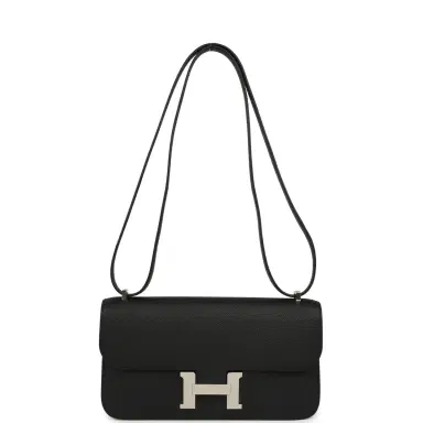 HERMÈS Hermes Constance Elan Black Epsom Palladium Hardware | Thumbnail 7 HERMÈS Hermes Constance Elan Black Epsom Palladium Hardware | Thumbnail 7