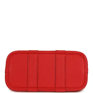 HERMÈS Hermes Garden Party Neo 23 Rouge De Coeur Togo Palladium Hardware | Thumbnail 6 HERMÈS Hermes Garden Party Neo 23 Rouge De Coeur Togo Palladium Hardware | Thumbnail 6