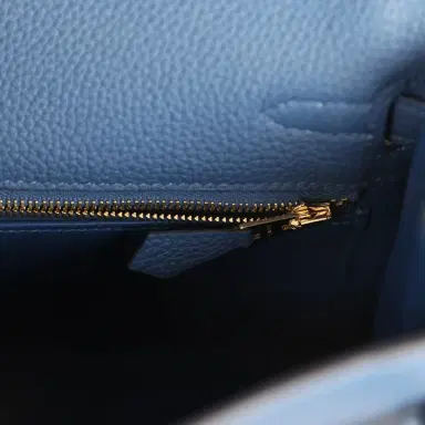 HERMÈS Hermes Kelly Retourne 25 Bleu Tie Togo Permabrass Hardware | Thumbnail 9 HERMÈS Hermes Kelly Retourne 25 Bleu Tie Togo Permabrass Hardware | Thumbnail 9
