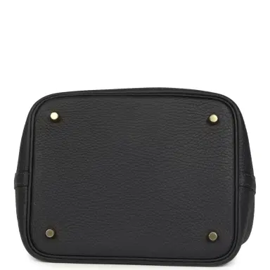 HERMÈS Hermes Picotin Lock 22 Caban Clemence Gold Hardware | Thumbnail 6 HERMÈS Hermes Picotin Lock 22 Caban Clemence Gold Hardware | Thumbnail 6