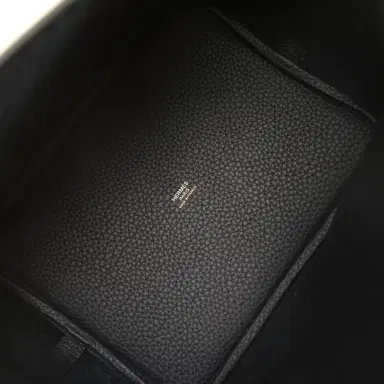 HERMÈS Hermes Picotin Lock 22 Caban Clemence Gold Hardware | Thumbnail 7 HERMÈS Hermes Picotin Lock 22 Caban Clemence Gold Hardware | Thumbnail 7