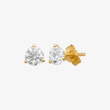 Ina Mar Ina Mar 14K Yellow Gold 1.00 ctw Round Diamond Martini Stud Earrings ST1001D-FY-100F - 14K Yellow Gold / by The Solist | Thumbnail 2 Ina Mar Ina Mar 14K Yellow Gold 1.00 ctw Round Diamond Martini Stud Earrings ST1001D-FY-100F - 14K Yellow Gold / by The Solist | Thumbnail 2