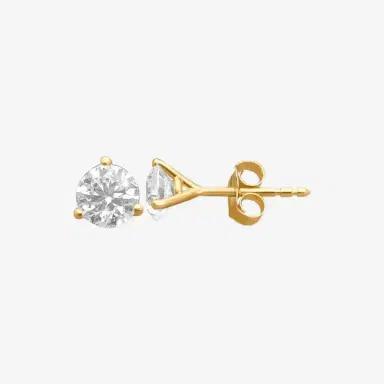 Ina Mar Ina Mar 14K Yellow Gold 1.00 ctw Round Diamond Martini Stud Earrings ST1001D-FY-100F - 14K Yellow Gold / by The Solist | Thumbnail 3 Ina Mar Ina Mar 14K Yellow Gold 1.00 ctw Round Diamond Martini Stud Earrings ST1001D-FY-100F - 14K Yellow Gold / by The Solist | Thumbnail 3