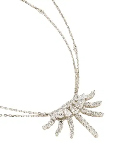 YEPREM 18-karat White Gold Diamond Necklace | Thumbnail 1 YEPREM 18-karat White Gold Diamond Necklace | Thumbnail 1