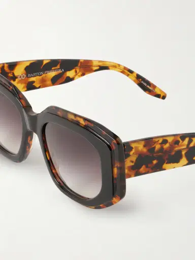 BARTON PERREIRA Crescendo Square-frame Tortoiseshell Acetate Sunglasses | Thumbnail 4 BARTON PERREIRA Crescendo Square-frame Tortoiseshell Acetate Sunglasses | Thumbnail 4