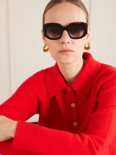 BARTON PERREIRA Crescendo Square-frame Tortoiseshell Acetate Sunglasses | Thumbnail 5 BARTON PERREIRA Crescendo Square-frame Tortoiseshell Acetate Sunglasses | Thumbnail 5